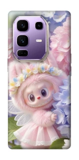 Чохол на Infinix Note 50 Pro+ Labubu & Flowers ver.1 фото 1 з 1