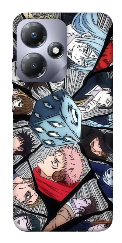 Чохол на Infinix Hot 30i jujutsu kaisen v4 фото 1 з 1