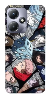 Чехол на Infinix Hot 30i jujutsu kaisen v4 фото 1 из 1