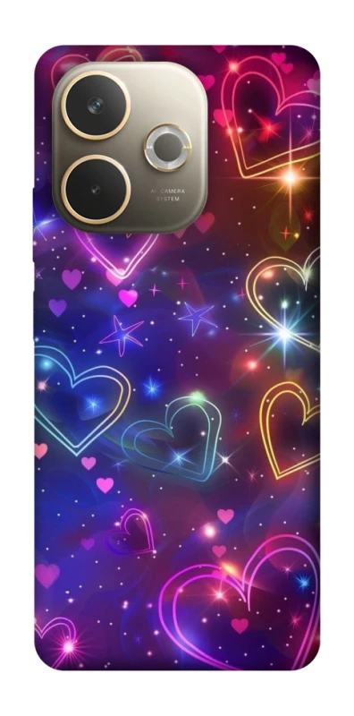 Чохол на Oppo A5 Pro 4G Drawn hearts фото 1 з 1