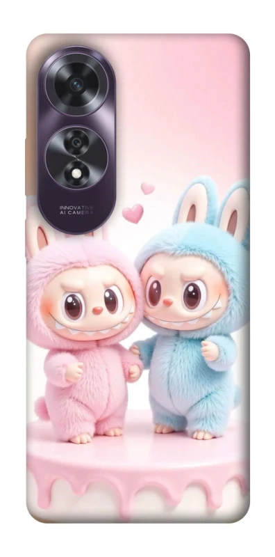 Чехол на Oppo A60 Labubu Twins фото 1 из 1