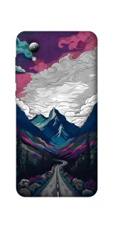 Чехол на ZTE Blade A3 (2019) Нарисованные горы фото 1 из 1