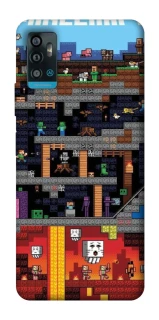 Чохол на ZTE Blade A71 Minecraft фото 1 з 1