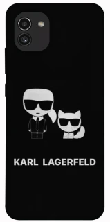 Чохол на Samsung Galaxy A03 Karl Lagerfeld фото 1 з 1