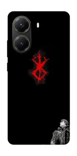 Чехол на Xiaomi Poco X7 Pro berserk black фото 1 из 1