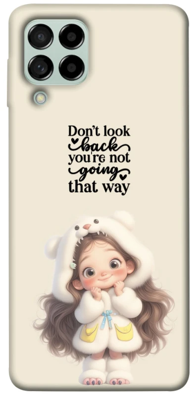 Чохол на Samsung Galaxy M53 5G Don't look back фото 1 з 1