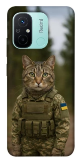 Чехол на Xiaomi Redmi 12C / Poco C55 Кот защитник фото 1 из 1