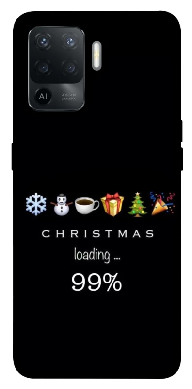 Чехол на Oppo Reno 5 Lite Christmas Loading фото 1 из 1
