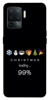 Чехол на Oppo Reno 5 Lite Christmas Loading фото 1 из 1