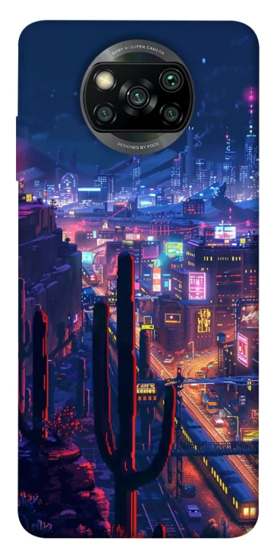 Чохол на Xiaomi Poco X3 NFC / Poco X3 Pro Night city фото 1 з 1