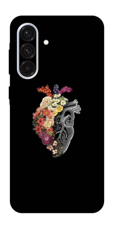 Чохол на Samsung Galaxy A36 5G Heart with flowers фото 1 з 1