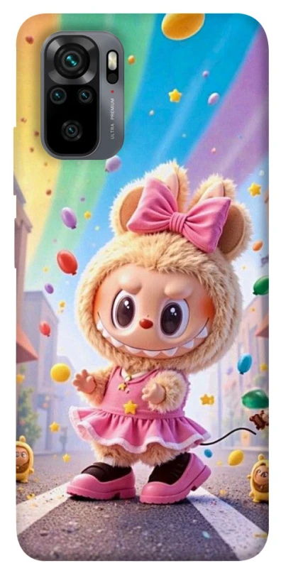 Чохол на Xiaomi Redmi Note 10 / Note 10s Labubu rainbow фото 1 з 1