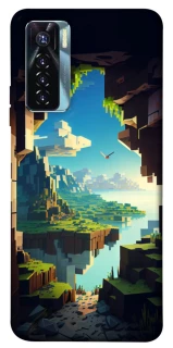 Чохол на TECNO Camon 17 Pro Minecraft sunrise фото 1 з 1