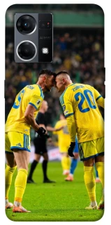 Чехол на Oppo Reno 7 4G UA-Football ver.2 фото 1 из 1