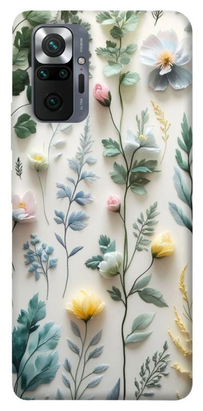 Чохол на Xiaomi Redmi Note 10 Pro Floral design ver.4 фото 1 з 1
