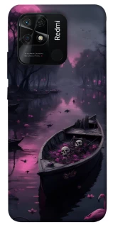 Чехол на Xiaomi Redmi 10C Boat and flamingo фото 1 из 1