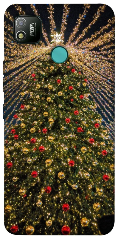 Чехол на TECNO POP 4 Новогодний v25 фото 1 из 1