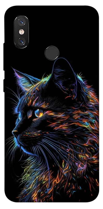 Чохол на Xiaomi Mi 8 Чорний кіт фото 1 з 1