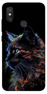 Чехол на Xiaomi Mi 8 Черный кот фото 1 из 1