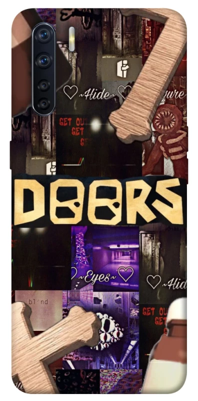 Чохол на Oppo A91 Roblox doors dark mode фото 1 з 1
