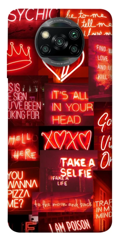 Чохол на Xiaomi Poco X3 NFC / Poco X3 Pro Love collage ver.7 фото 1 з 1