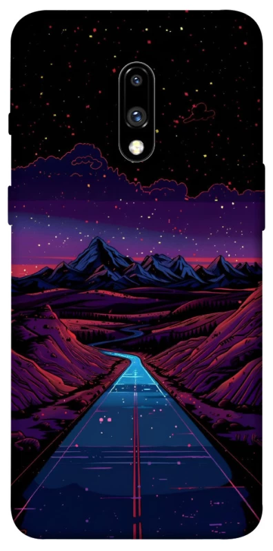 Чехол на OnePlus 7 Cyber mountain фото 1 из 1