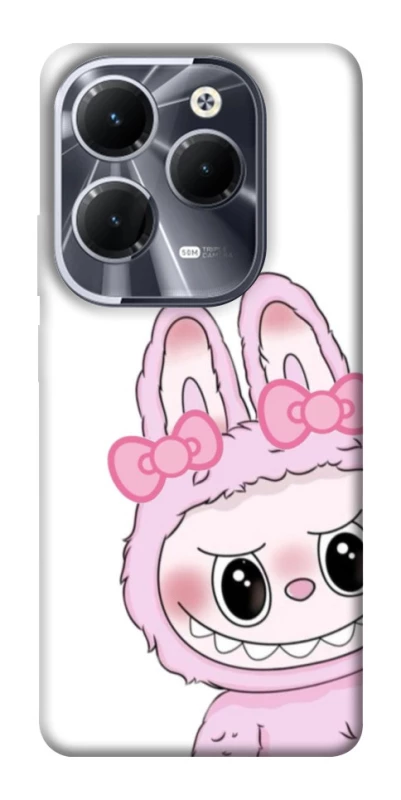 Чохол на Infinix Hot 40 Pro Labubu White фото 1 з 1
