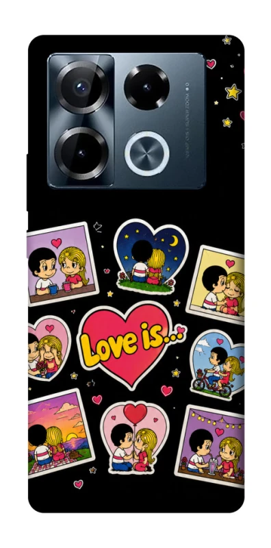 Чохол на Infinix Note 40 Pro 4G Love is ver.2 фото 1 з 1