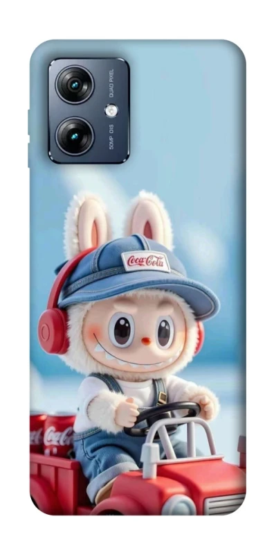 Чехол на Motorola Moto G54 Power Labubu in the car фото 1 из 1