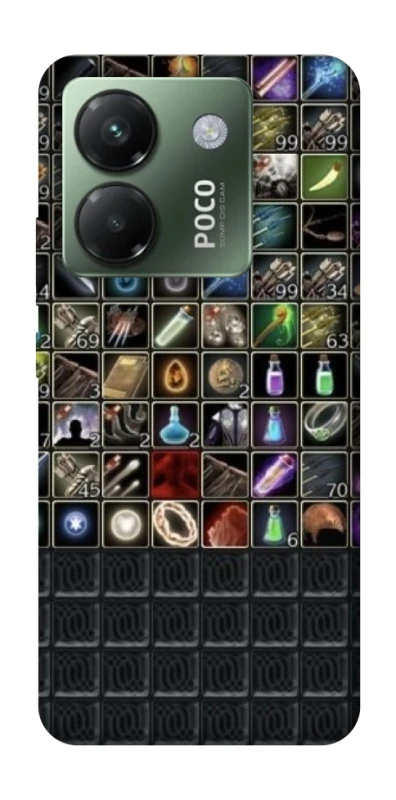 Чохол на Xiaomi Poco M7 pro 5G Inventory menu ver.2 фото 1 з 1