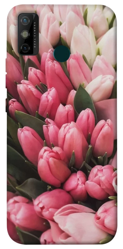 Чохол на TECNO Spark 6 Go Flowers v3 фото 1 з 1