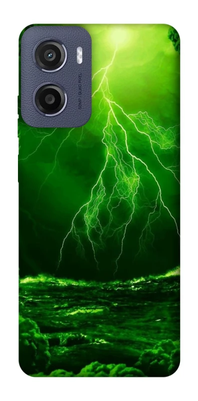 Чехол на Motorola Moto E15 Молния v2 фото 1 из 1