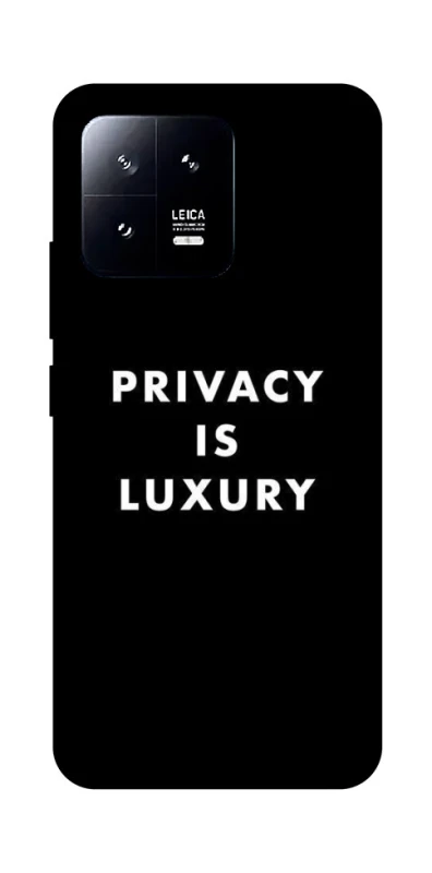 Чехол на Xiaomi 13 Privacy is luxury фото 1 из 1