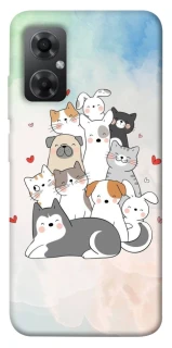 Чохол на Xiaomi Redmi Note 11R Funny Pets ver.2 фото 1 з 1