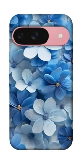 Чехол на Google Pixel 9 Синие цветы фото 1 из 1