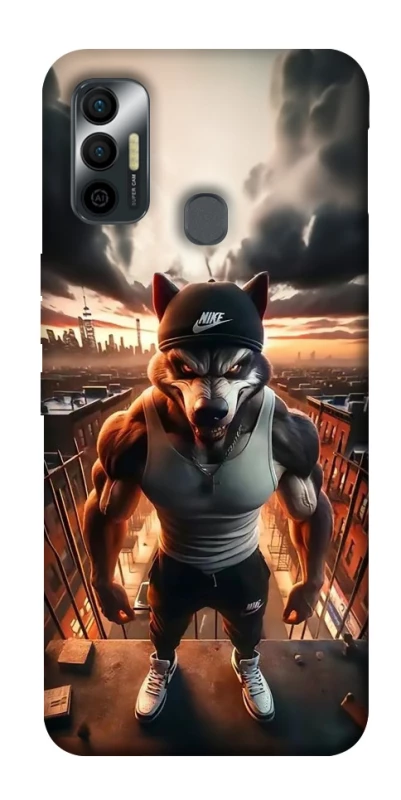 Чохол на TECNO Spark 7 Вовк фото 1 з 1