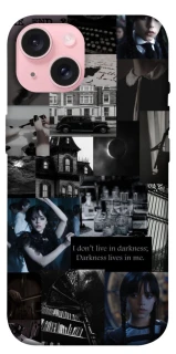 Чехол на Apple iPhone 15 (6.1") Wednesday Collage ver.3 фото 1 из 1