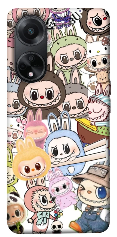 Чохол на Oppo A58 4G All Labubus фото 1 з 1