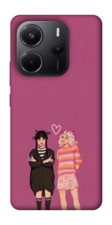 Чохол на Xiaomi Redmi Note 14 4G (Europe version) Raven & Rainbow Wednesday фото 1 з 1