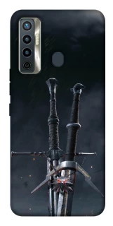 Чохол на TECNO Camon 17 Мечі Ведьмака фото 1 з 1