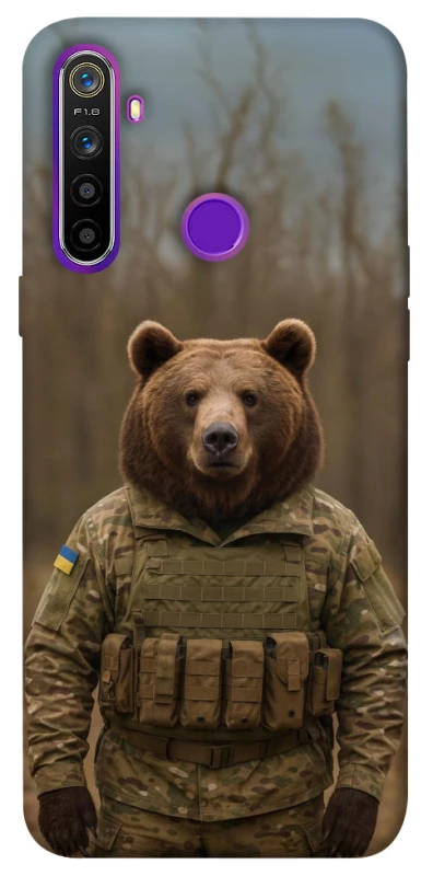Чохол на Realme 5 Ведмідь захисник фото 1 з 1
