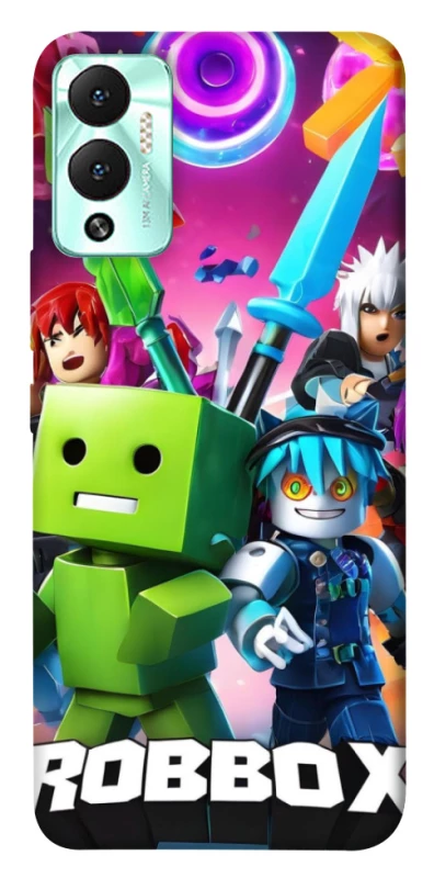Чохол на Infinix Hot 12 Play Roblox gaming heroes фото 1 з 1