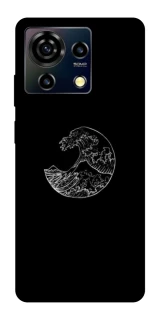 Чохол на ZTE Blade V50 Vita Black tsunami фото 1 Чохол на ZTE Blade V50 Vita Black tsunami фото 1 з 1