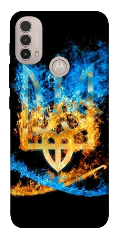Чехол на Motorola Moto E40 Герб v16 фото 1 из 1