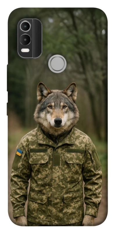 Чохол на Nokia C21 Plus Вовк захисник фото 1 з 1