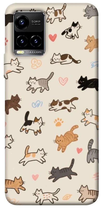 Чохол на Vivo Y21 / Y33s Cat style ver.2 фото 1 з 1