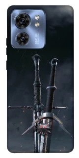Чохол на Motorola Edge 40 Мечі Ведьмака фото 1 з 1