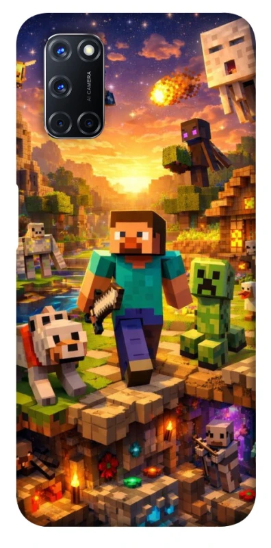 Чохол на Oppo A52 / A72 / A92 Minecraft v6 фото 1 з 1