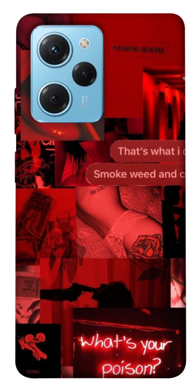 Чохол на Xiaomi Poco X5 Pro 5G Love collage ver.1 фото 1 з 1