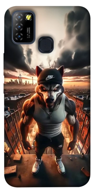 Чохол на Infinix Hot 10 Lite Вовк фото 1 з 1